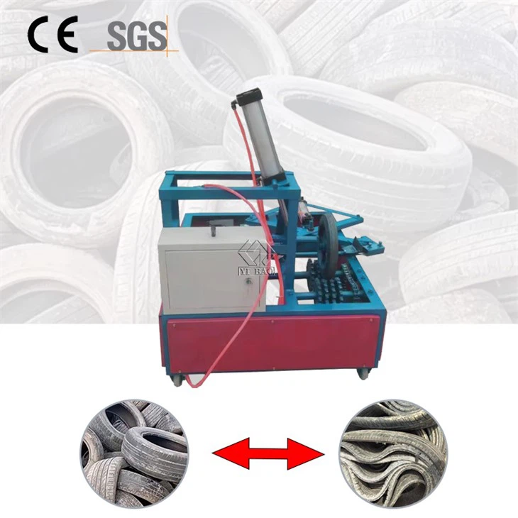 מכונת חיתוך צמיגי משאית